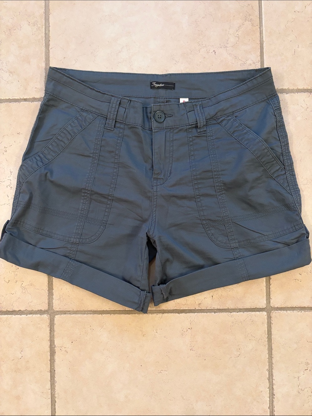 Supplies by UNIONBAY Women's Convertible Roll-Cuff Utility Shorts